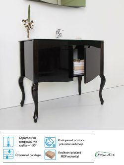 Lavabo sa ormaricem Pino Art Rustik 95 0133 1