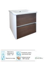 Lavabo sa ormaricem Pino Art Urban 60 0767