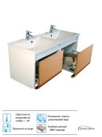 Ormarić sa umivaonikom Pino Art Venus 120 0452H 5