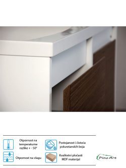 Ormarić sa umivaonikom Pino Art Venus 120 0452O 2