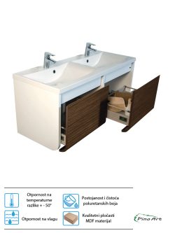 Ormarić sa umivaonikom Pino Art Venus 120 0452O