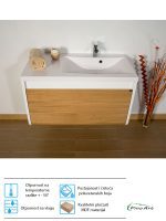 Ormarić sa umivaonikom Pino Art Venus 90 0449H 1