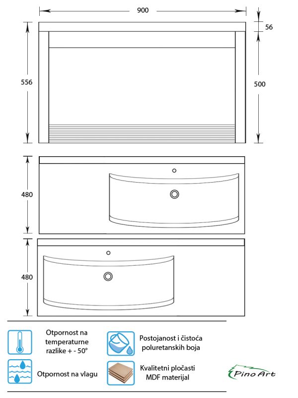 Ormaric-sa-umivaonikom-Pino-Art-Venus-90-0449H-4