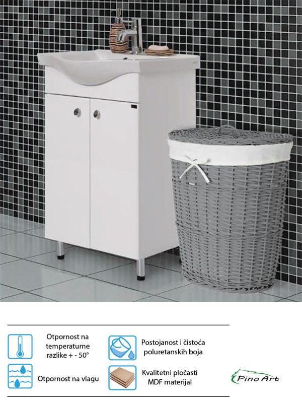 Lavabo sa ormarićem Pino Art Link 0563 2