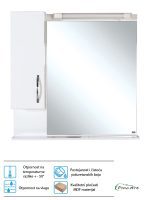 Ogledalo sa ormarićem Pino Art Albatros 80cm 0372