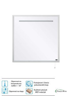 Ogledalo sa led-osvetljenjem Pino-Art Rio 0338
