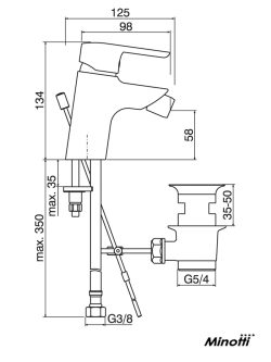 Baterija za za bide 4116 1