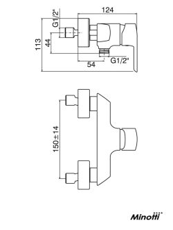 Baterija za za tuš kadu 4113 1