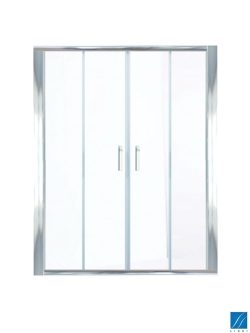 Tuš paravan 170x190 sa vratima 5mm-staklo