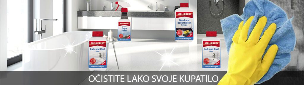 Očistite lako svoje kupatilo