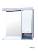 Ormarić sa ogledalom Beton 60x70 Lapino-Mirela