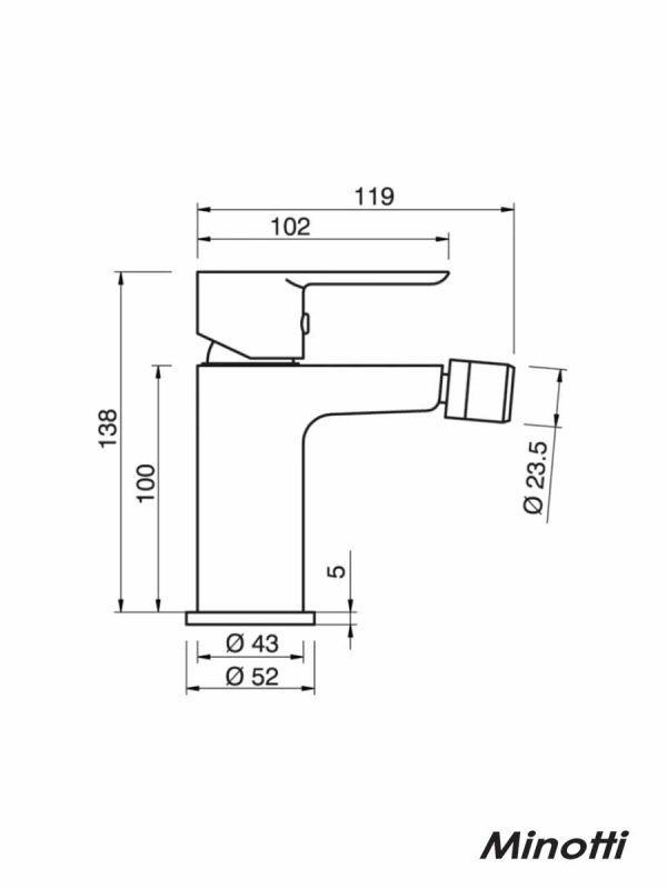 Baterija za bide 4116 Minotti-2