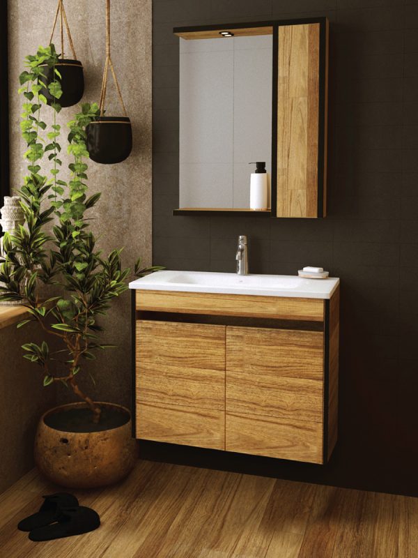 Ogledalo sa ormarićem City Bengal 81cm 2