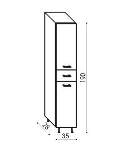 Vertikala City Tower Classic BK 190 B 5217 1