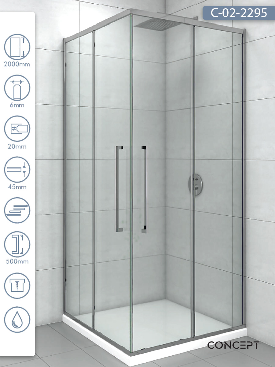 Tus-kabina-C-02-2295-Concept-Devon Tuš kabina C-02-2295 Concept Devon