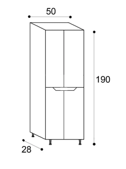Vertikala City Tower Artteon 190 BK B 5393