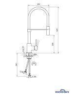 Baterija za sudoperu Zerro JZ38701 Rosan 1