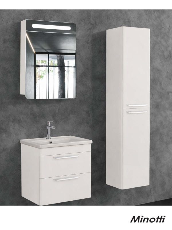 Ogledalo sa ormarićem Lineart Efes 48cm-3