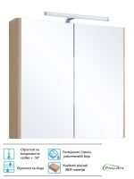 Ogledalo sa ormarićem Pino Art-Soft 80cm-0862