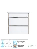 Lavabo sa ormarićem Pino Art Toledo-F-55cm