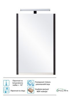 Ogledalo sa ormarićem Pino Art-Twist 53cm