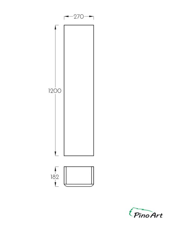 Vertikala Pino Art Luxor G 27cm-2
