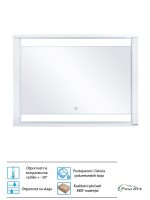 Ogledalo sa etažerom Pino Art-Royal 83cm