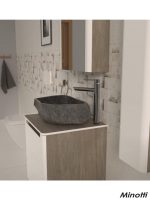 Kameni lavabo sa ormarićem Minotti-Round 52cm-3