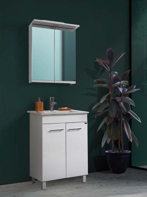 Lavabo sa ormarićem Pino Art Tempo 61cm 0560 - Slika 3