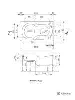 Kada sa oplatom i postoljem 130x70 Triton Polyagram 2