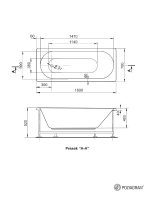 Kada sa oplatom-leva 160x70 Klasik Polyagra 2