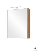 Ormarić sa ogledalom Akva-Oak 60cm Piramida