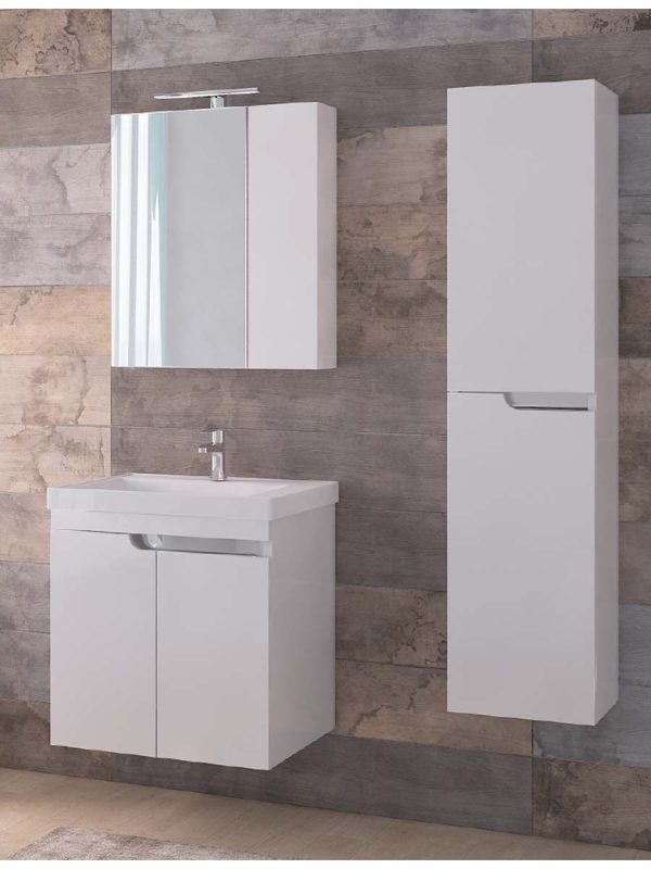 Ormarić sa ogledalom Akva 60cm Piramida-3