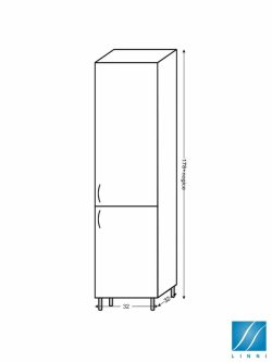 Ormarić 32x188cm Eko Linni-2