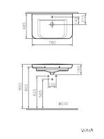Nadgradni lavabo Sento VITRA 5947B003-0001 1