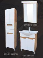 Ogledalo sa ormarićem Hana 75x70 Mirela-1