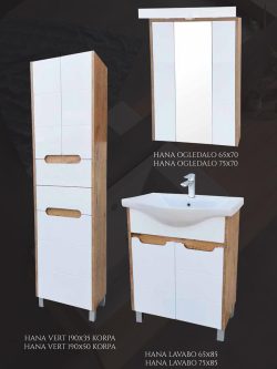 Vertikala sa korpom-za-veš Hana 190x50 Lapino-2