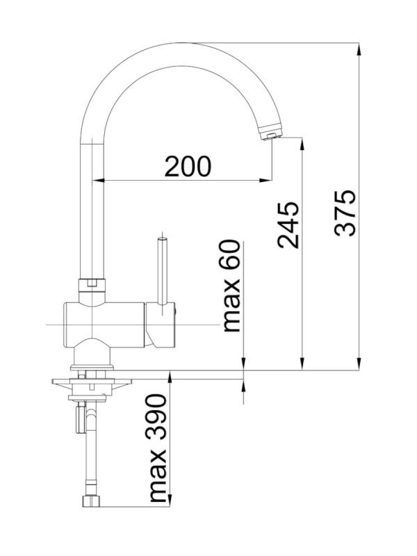 Baterija za sudoperu Fresh f21 00133 Herz - Slika 2