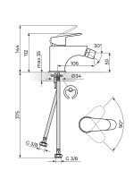 Baterija za bide Smart Rosan JA391001 - Slika 2