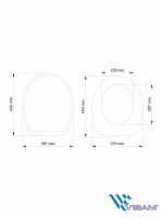 Wc daska Visam Klasik duroplast