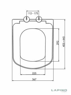Wc daska duroplast Opus Lapino soft-close-2