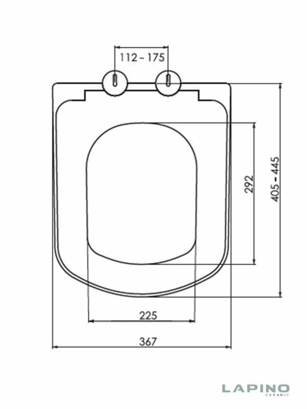 Wc daska duroplast Opus Lapino soft-close-2