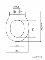 Wc daska termoplast Slim Lapino-2