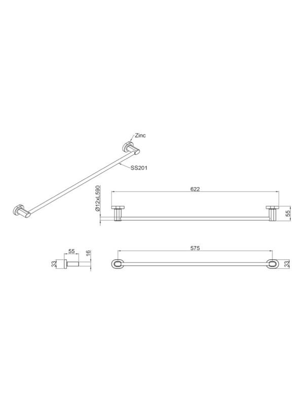 Kupatilska galanterija Enjoy Linni - Slika 2