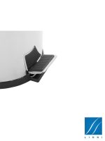 Kanta za otpatke hrom 5 litara Classic Linni - Slika 3