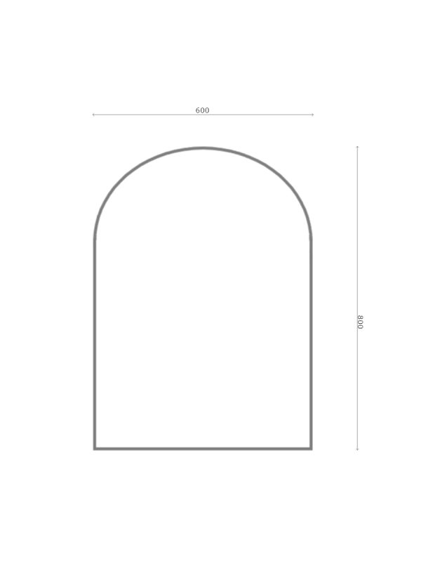 Ogledalo 60x80 Linni 403 Classic - Slika 2