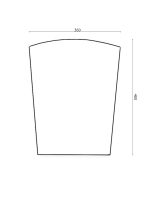 Ogledalo 36x48 Linni 405 Classic - Slika 2