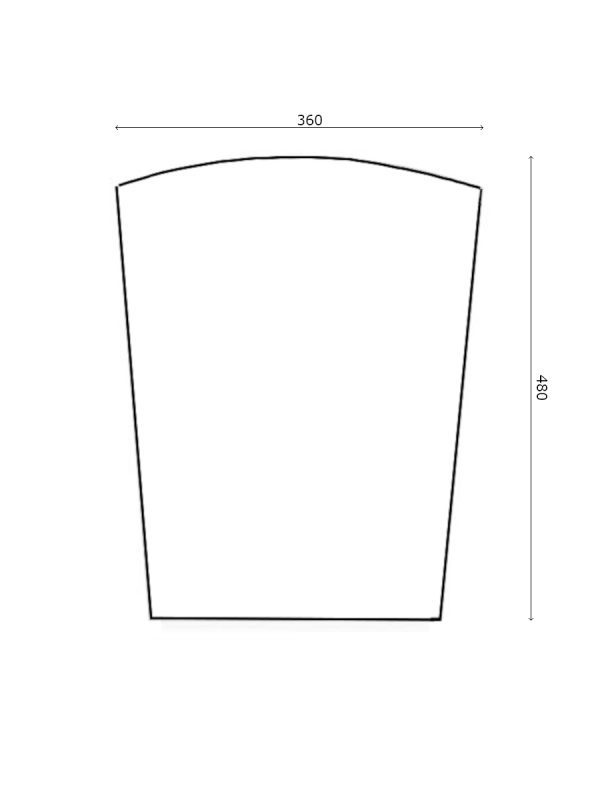 Ogledalo 36x48 Linni 405 Classic - Slika 2