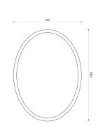 Ogledalo 60x80 Linni 422 Classic - Slika 2