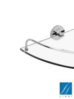 Ugaoni stakleni etažer Modern Linni - Slika 3